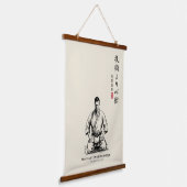 Karate 5th Precept - Mentality Over Technique Hangend Wandkleed (Gebogen)