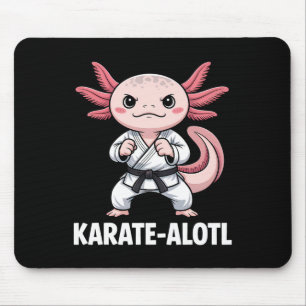 Karate-alotl Axolotl Karate Lover Martial Arts Muismat