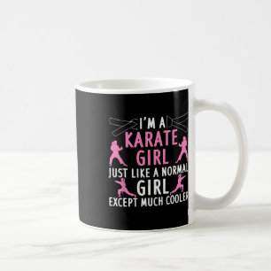 Karate Art voor meisjes Karate Black Belt Marti Koffiemok