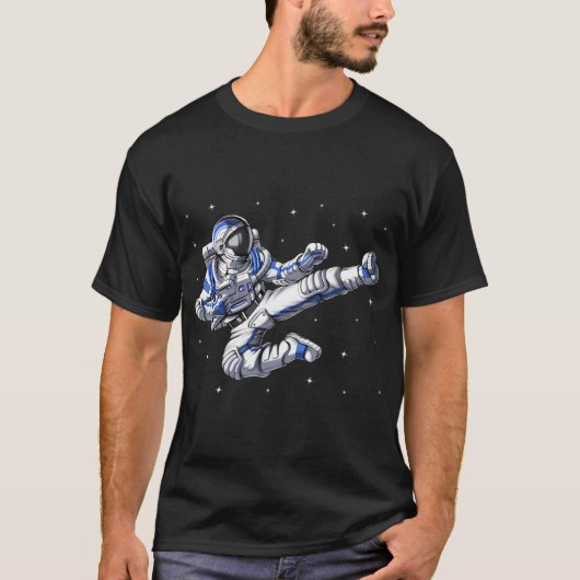 Karate Astronaut T-shirt (Voorkant)