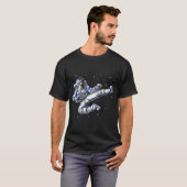 Karate Astronaut T-shirt (Voorkant volledig)