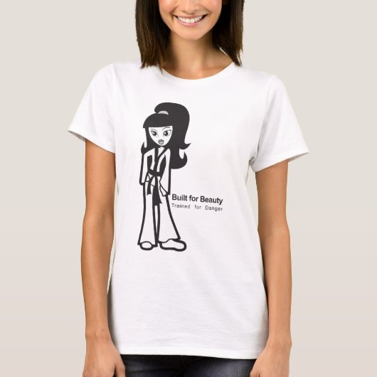 Karate Babe T-shirt (Voorkant)