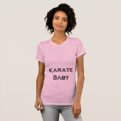 Karate Baby T-shirt (Voorkant volledig)