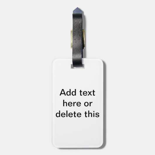 Karate Bagagelabel (Achterkant verticaal)