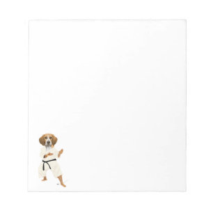 Karate Beagle Notitieblok