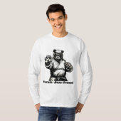 "Karate-Beer Sensei" T-shirt (Voorkant volledig)