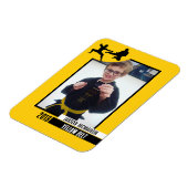 Karate Belt Achievement Flexibele Fotomagneet Magneet (Linkerzijde)