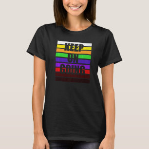 Karate Belt Colors gaat door T-shirt