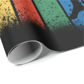 Karate Belt Colors Silhouette Cadeaupapier (Rol Hoek)