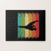 Karate Belt Colors Silhouette Legpuzzel (Horizontaal)