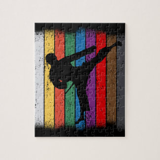 Karate Belt Colors Silhouette Legpuzzel