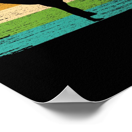 Karate Belt Colors Silhouette Poster (Hoek)