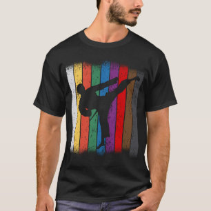 Karate Belt Colors Silhouette T-shirt
