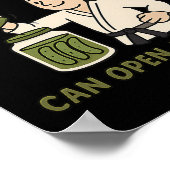 Karate Belt Level Kan Open Jar Topjes Martial Arts Poster (Hoek)