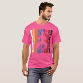 Karate Belt Shirt Karate Silhouette T Shirt Martia (Voorkant volledig)