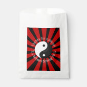 Karate Birthday Party Favor Bag Bedankzakje (Voorkant)