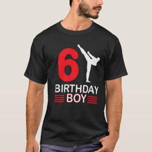 Karate Birthday T-shirt Boy Gift Kinder Taekwondo