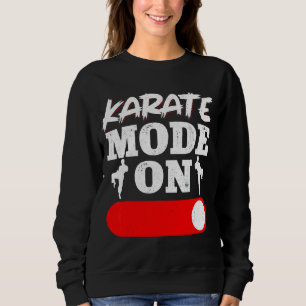 Karate Black Belt Gi Uniform Karate Mode aan Trui