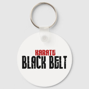 Karate Black Belt Karate Sleutelhanger