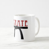 Karate Black Belt Mok (Voorkant rechts)