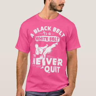Karate Black Belt Shirt Karate Shirten voor Heren