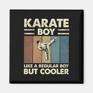 Karate Boy Als een gewone jongen, maar cooler grap Magneet