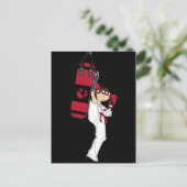 Karate Boy Briefkaart (Staand voorkant)