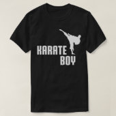 Karate Boy Grappig Schattige Martial Arts Gift T-shirt (Design voorkant)