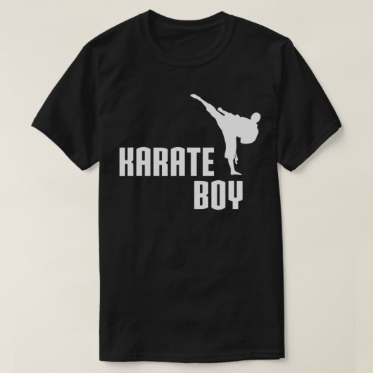 Karate Boy Grappig Schattige Martial Arts Gift T-shirt (Design voorkant)