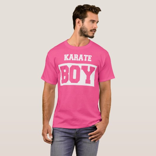 Karate Boy Karate T-shirt (Voorkant volledig)