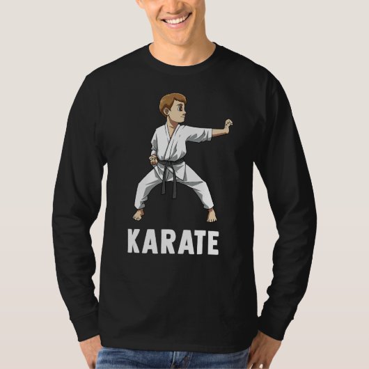 Karate Boy Kind Karate Mma T-shirt (Voorkant)