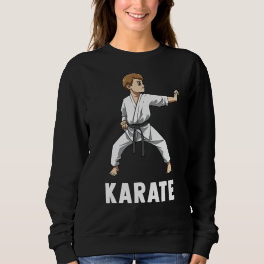 Karate Boy Kind Karate Mma Trui (Voorkant)
