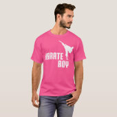 Karate Boy Shirt Grappig Schattigee Martial Arts G (Voorkant volledig)