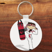 Karate Boy Sleutelhanger (Voorkant)