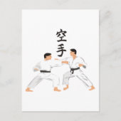 Karate Briefkaart (Voorkant)