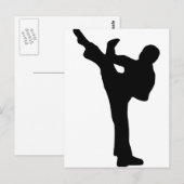 Karate Briefkaart (Voorkant / Achterkant)