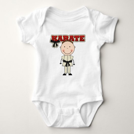 KARATE - Brunette Boy T-shirts en cadeaus (Voorkant)