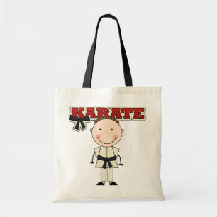 KARATE - Brunette Boy T-shirts en cadeautjes Tote Bag