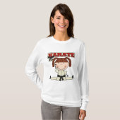 KARATE - Brunette Girl T-shirts en cadeautjes (Voorkant volledig)