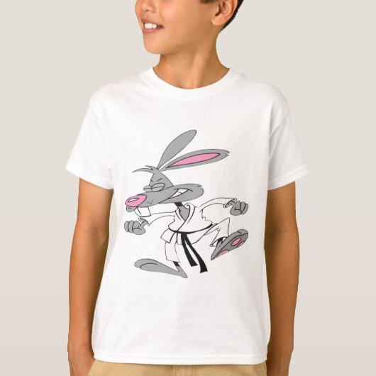 Karate-Bunny T-shirt (Voorkant)
