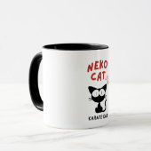 KARATE CAT BLACK CAT NEKO MOK (Voorkant links)