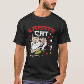 Karate Cat T-shirt (Voorkant)