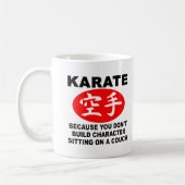 Karate Character Koffiemok (Links)