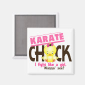 Karate Chick 1 Magneet (Voorkant / Achterkant)