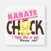 Karate Chick 1 Magneet (Voorkant)
