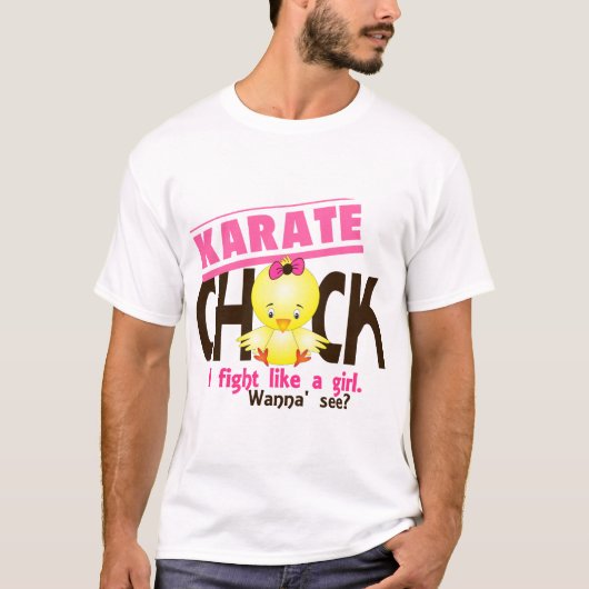 Karate Chick 1 T-shirt (Voorkant)
