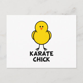 Karate Chick Briefkaart