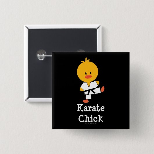 Karate Chick Button (Voorkant /achterkant)
