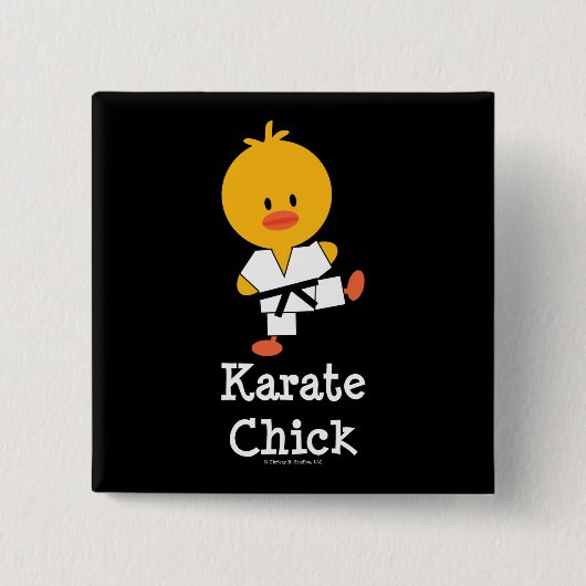 Karate Chick Button (Voorkant)