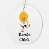 Karate Chick Ornament (Links)